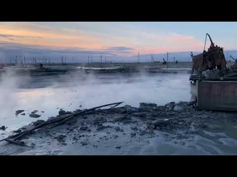 Огонь на скважине Каламкас погас