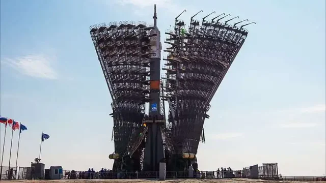 С космодрома «Байконур» запустили ракету-носитель с первым транспортным пилотируемым кораблём