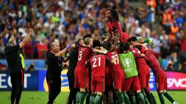 Португалия впервые стала чемпионом Европы по футболу
