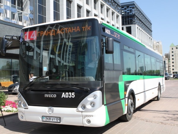 Автобус, Астана