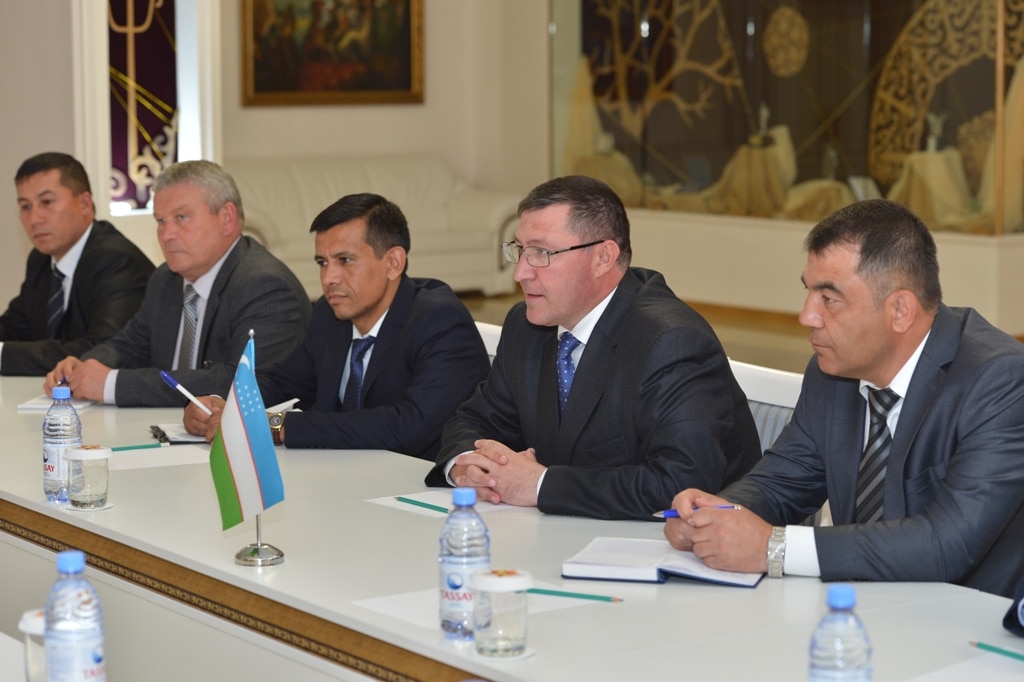 Военной делегации Республики Узбекистан