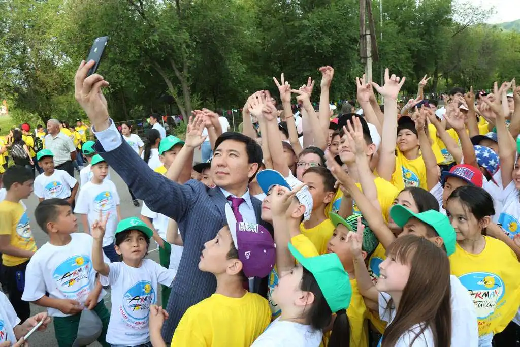 Единое открытие летних лагерей состоялось в Алматинской области