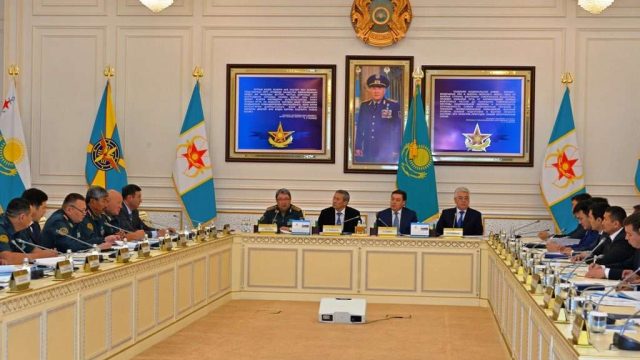 В Астане состоялась совместная коллегия по вопросам развития оборонно-промышленного комплекса страны