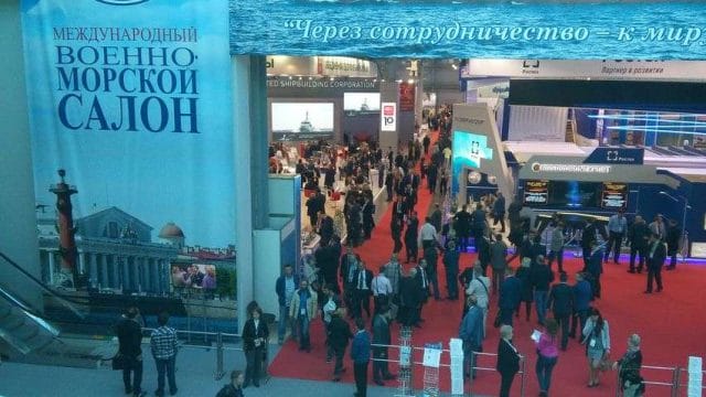Военная делегация ВМС РК посетила 8-ю международную выставку кораблестроения, морского вооружения и судостроения