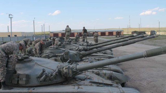 Студенты военной кафедры КарГТУ приняли участие в полевых сборах