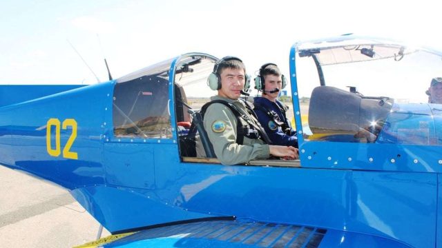 Военный институт Сил воздушной обороны провел ознакомительные полеты для курсантов