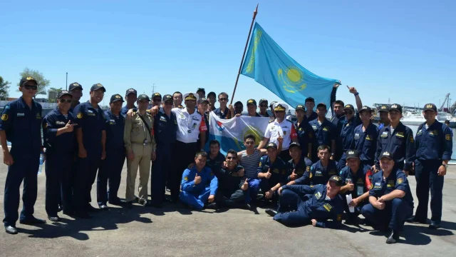 Военные моряки Военно-морских Сил Казахстана заняли третье место в конкурсе «Кубок моря»