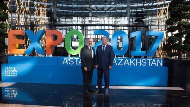 Президентская делегация США посетила ЭКСПО