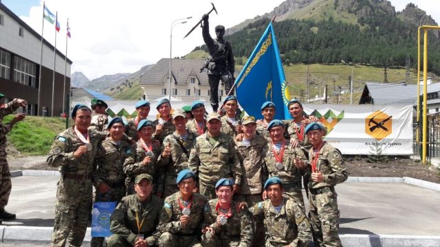 Казахстанские военнослужащие стали вторыми на международном конкурсе «Эльбрусское кольцо» АрМИ-2017