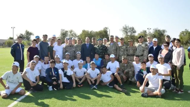 В городе Актобе прошел ежегодный Республиканский военно-патриотический лагерь «Жігер – 2017»
