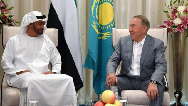 Президент Казахстана встретился с Наследным принцем Абу-Даби