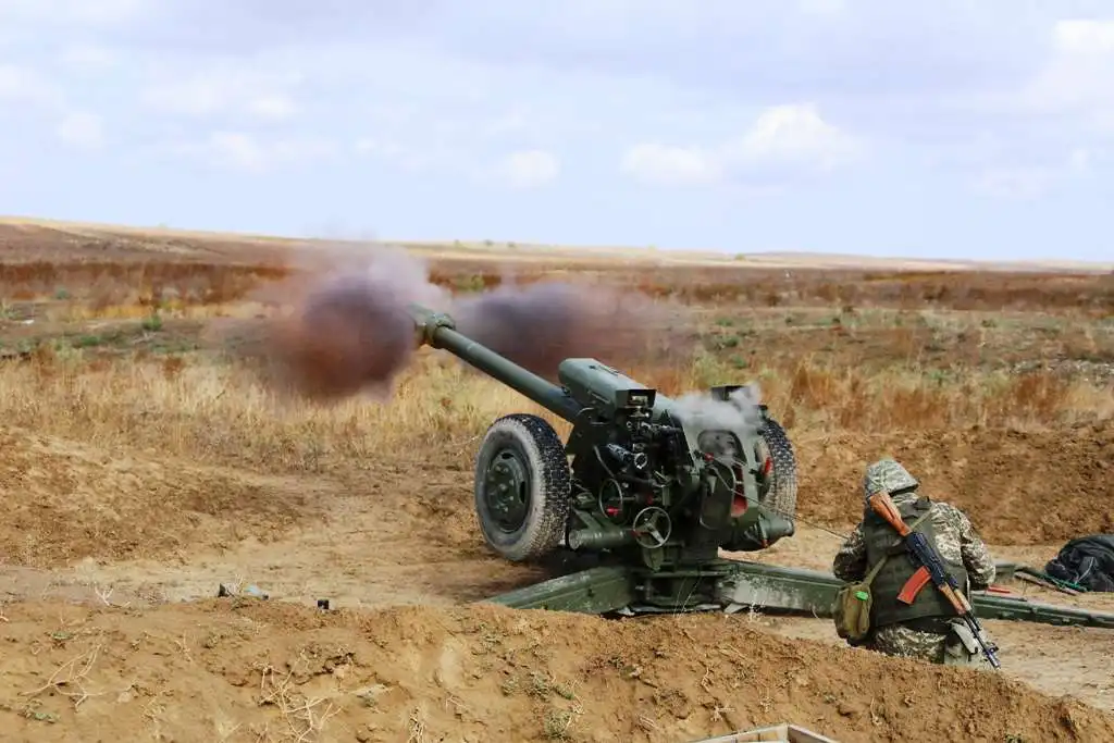 Курсанты 4 курса Военного института Сухопутных войск ВС РК  отработали практические занятия