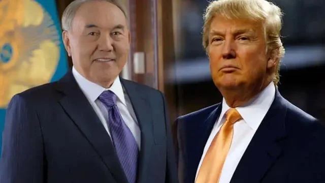 Дональд Трамп пригласил Нурсултана Назарбаева посетить Вашингтон