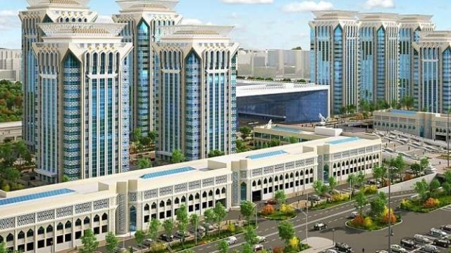 В течении года акимат города Астаны построил 7 жилых комплексов