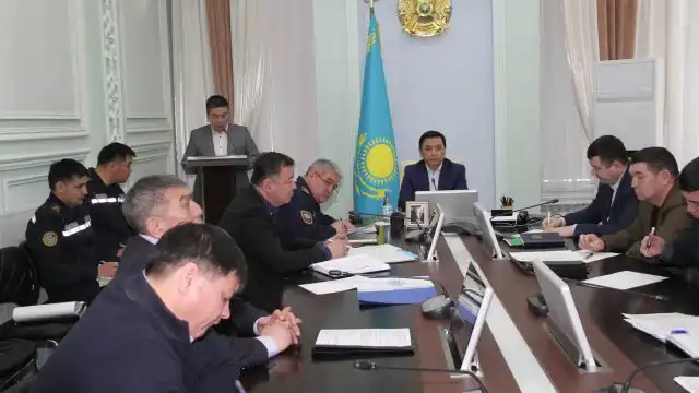 Департамент по чрезвычайным ситуациям провели заседание
