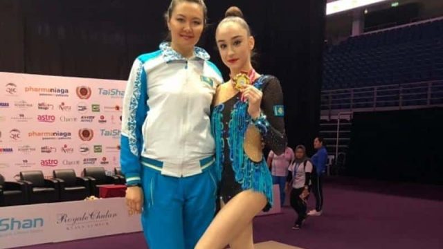 Казахстанка стала чемпионкой Азии по художественной гимнастике