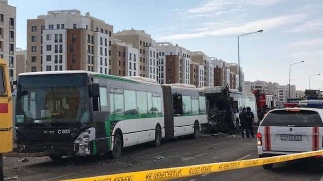 В Казахстане возросло количество ДТП