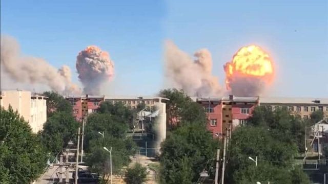 В Арыси горели 19 домов