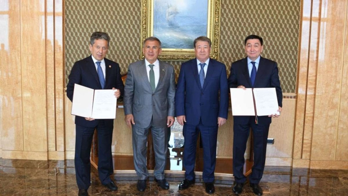 Глава "Самрук Казына" встретился с президентом Татарстана 6 Глава "Самрук Казына" встретился с президентом Татарстана