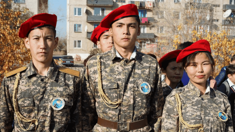 военно-патриотический сбор молодежи Aibyn