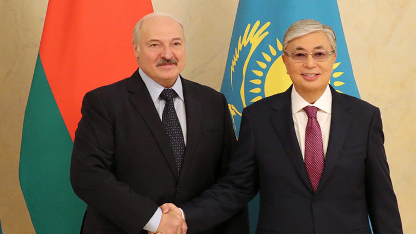 Александр Лукашенко и Касым-Жомарт Токаев
