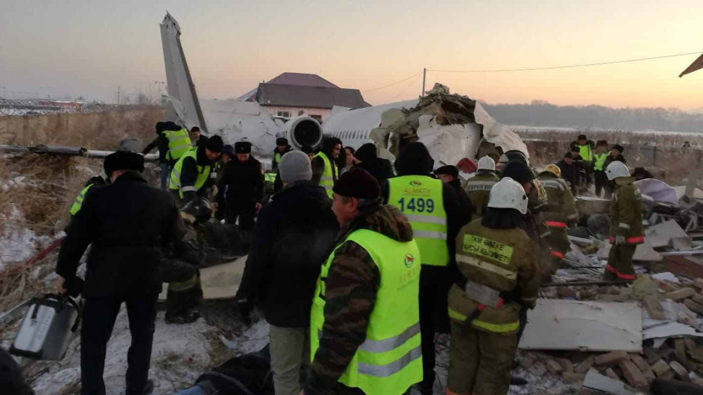 Авиакатастрофа в Алматы