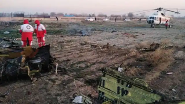 В Иране рухнул украинский лайнер со 180 пассажирами