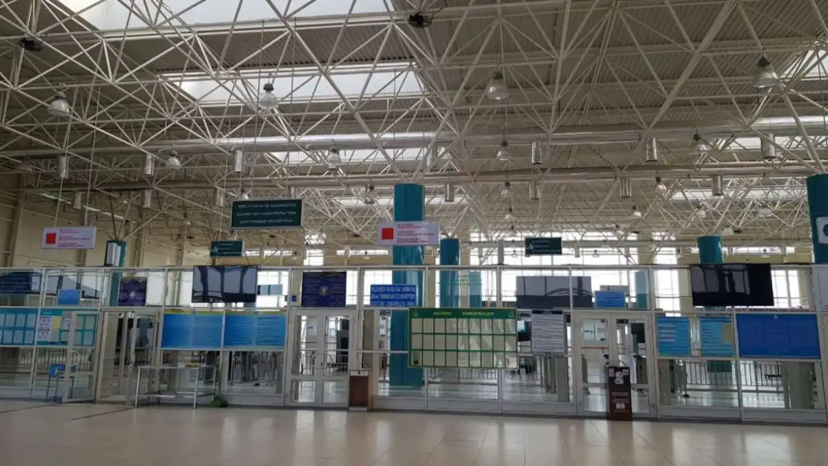 Хоргос, граница