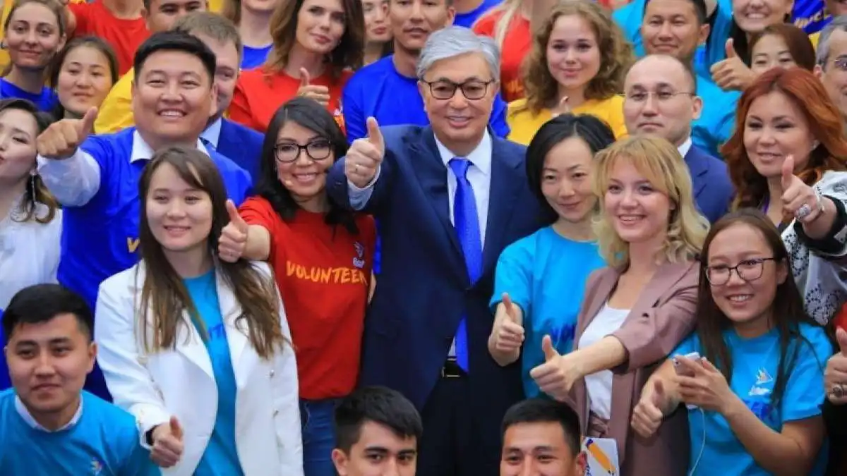 Касым-Жомарт Токаев, молодежь