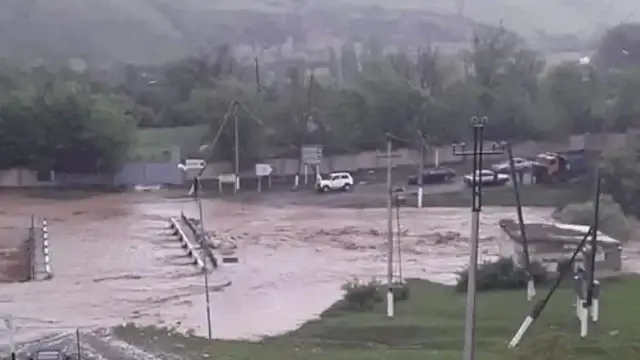 Три района подтопило в Туркестанской области