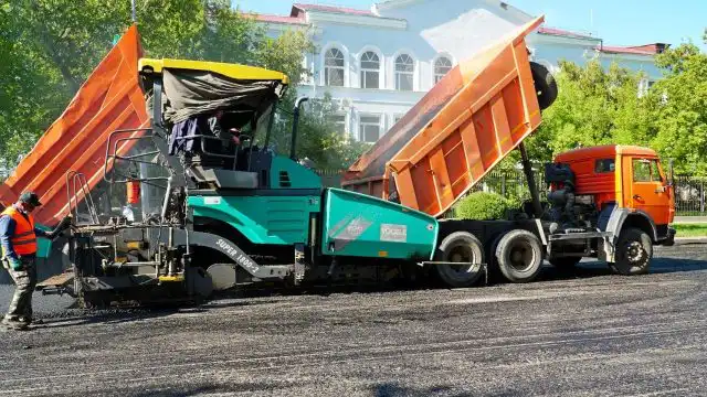 На каких улицах проложили асфальт в Нур-Султане