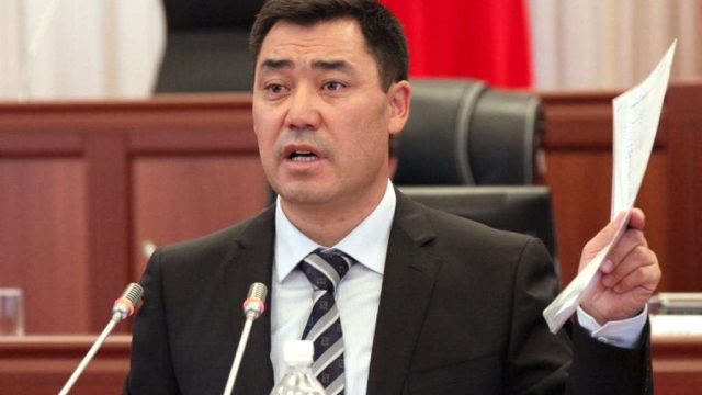 Президент Кыргызстана Садыр Жапаров находится на самоизоляции