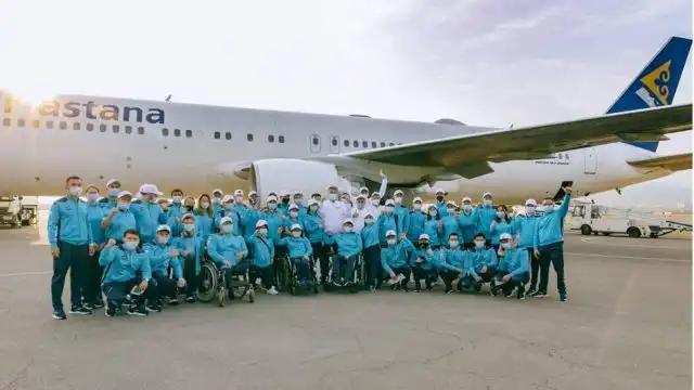 Казахстанские паралимпийцы вылетели в Токио