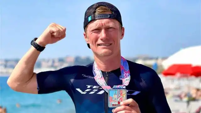 Александр Винокуров стал чемпионом Ironman 70.3 в Ницце