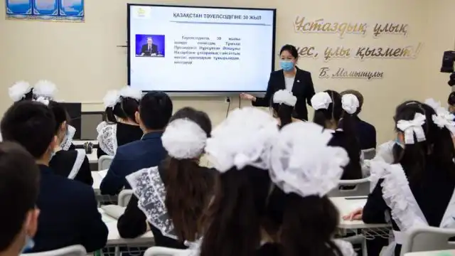 Павлодарской области прошли открытые уроки «Тәуелсіздік жетістіктері»