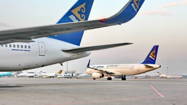 Самолет Air Astana совершил вынужденную посадку в Китае