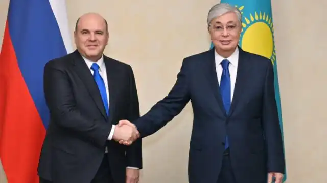 Касым-Жомарт Токаев принял премьер-министра России