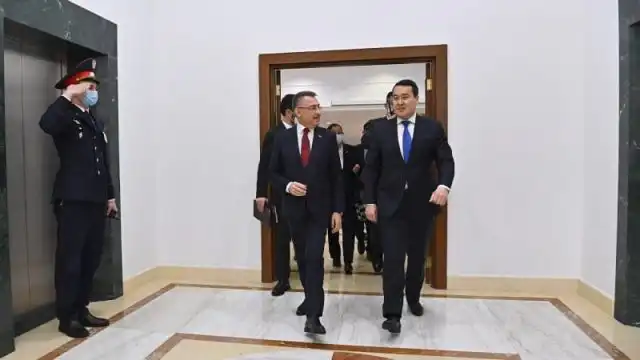 О чем премьер Смаилов договорился с вице-президентом Турции