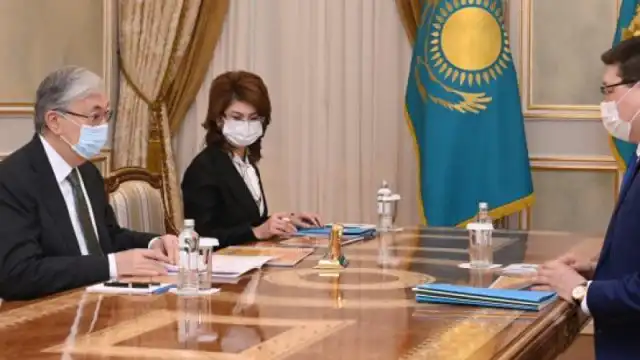 Токаев принял главу агентства «Хабар» Берика Уали