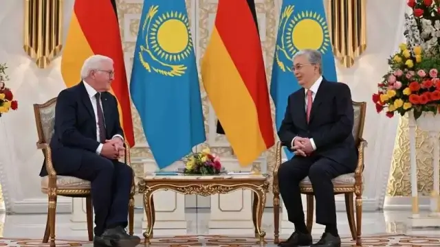 Касым-Жомарт Токаев и Франк-Вальтер Штайнмайер провели переговоры