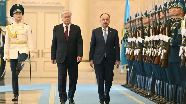 Касым-Жомарт Токаев принял президента Албании в Акорде