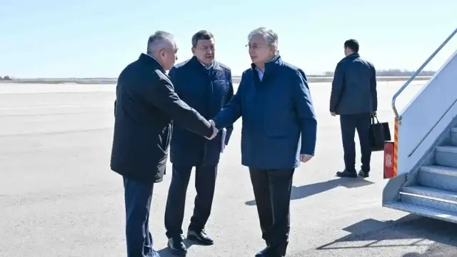 Глава государства прибыл с рабочей поездкой в СКО