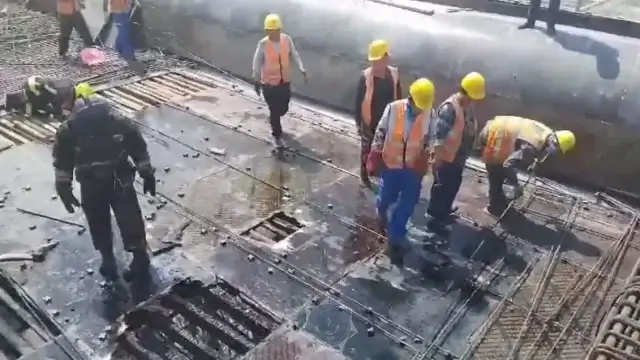 Пожар на LRT произошел в Астане