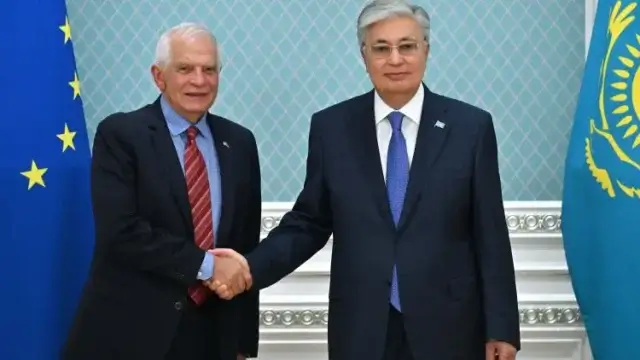 Касым-Жомарт Токаев провел встречу с Жозепом Боррелем