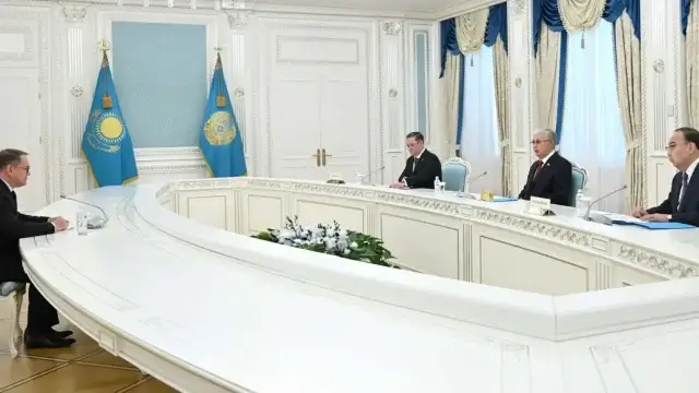 Глава государства принял посла Франции Сильвана Гиоге