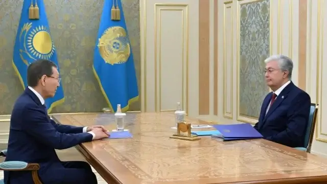 Касым-Жомарт Токаев принял главу ЦИК Казахстана