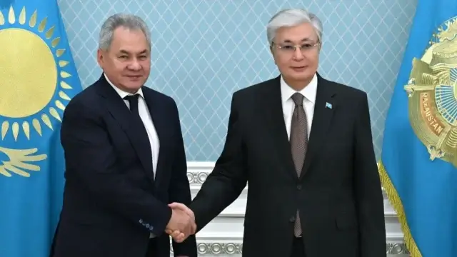 Глава государства принял секретаря Совета безопасности России Сергея Шойгу