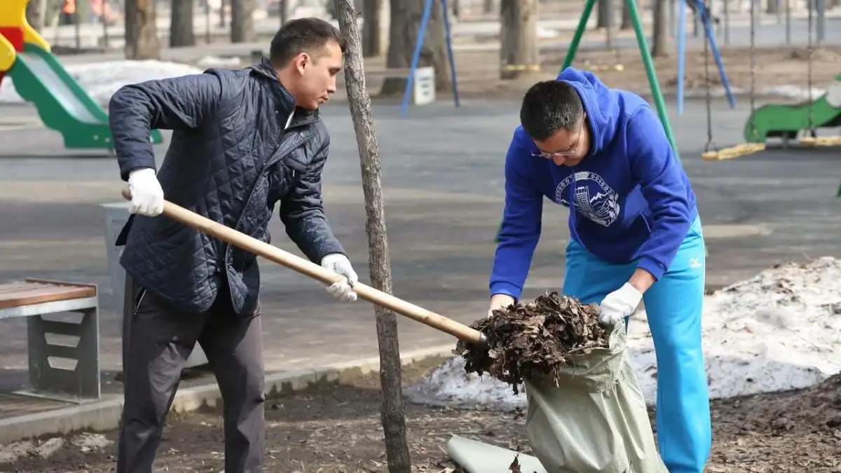 Уборка, Таза Қазақстан