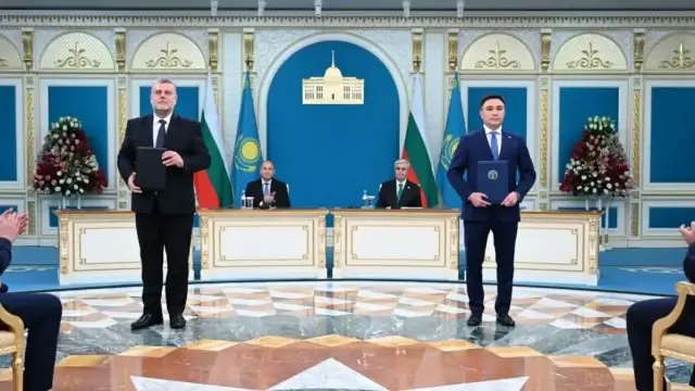 Какие документы подписали Казахстан и Болгария