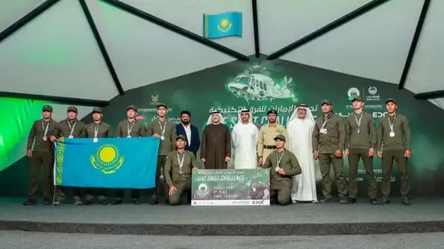 Спецподразделения Казахстана оформили «золотой дубль» на UAE SWAT Challenge–2026 в Дубае
